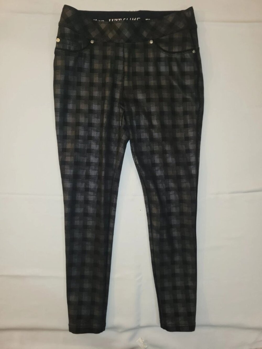 Luxe Slim Jegging Coollant-Jean M(10-12) Nice Plaid And Comfy Skinny Leg